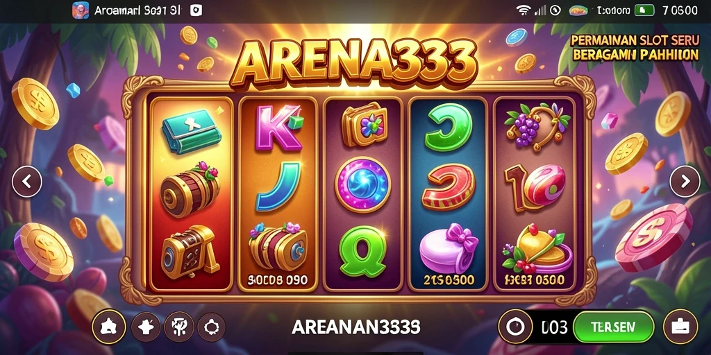 Tampilan gameplay Slot yang mengasyikkan di ARENA333.