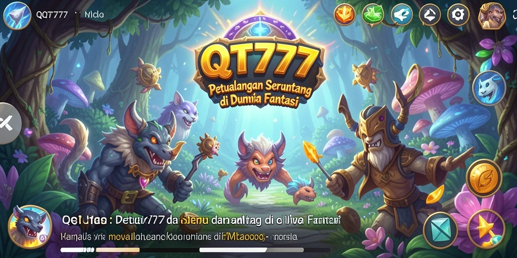 Tampilan gameplay QT777 yang memukau dan penuh petualangan.