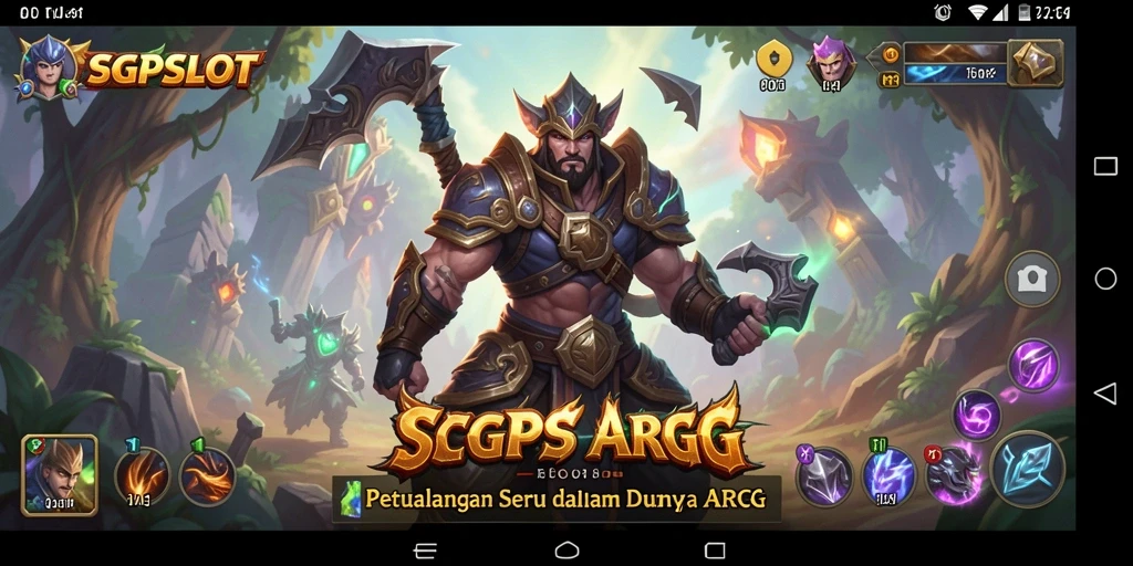 Screenshot utama SGPSLOT menampilkan aksi seru dalam gameplay ARPG.